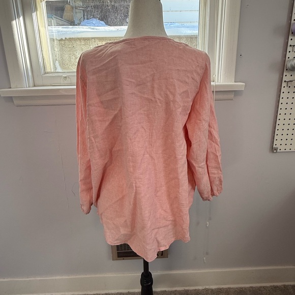 Cynthia Rowley linen tunic. - Picture 2 of 4